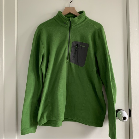 Eddie Bauer Polartec Fleece Half Zip Pullover